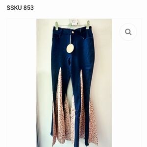 BiBi Deep Blue Denim Trousers